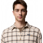 Chemise Cornell Woods Chalk Quad Check