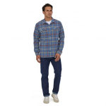 Chemise Fjord Flannel Brisk Dolomite Blue 