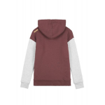 Sweat A Capuche Basement Plush Zip Femme Rum Raisin