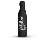 Gourde Isotherme 0,5L Soft Touch Noire Climb Higher