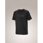 T-Shirt Kragg Sl Cotton Bird Word Black Electra