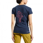 T-Shirt Femme Climb Flower Night Sky