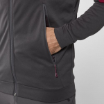 Polaire Track F-zip Pomegranate
