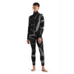 T-shirt 250 Vertex Zip Femmes Landscapes Black/j
