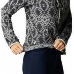 W Sweater Weather Hooded Chalk Blanket