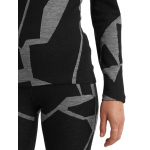 T-shirt 250 Vertex Zip Femmes Landscapes Black/j