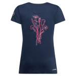 T-Shirt Femme Climb Flower Night Sky