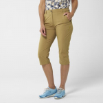 Pantacourt Active Stretch Knee Femme Gold Umber