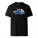 M S/s Mountain Line T-shirt Tnf Black - Tee Shirt Mc | The North Face