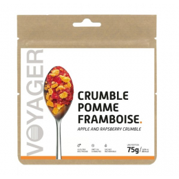 Crumble Pomme-framboises
