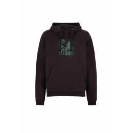 Sweat Hood Eggplant Walk
