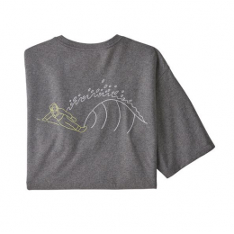 T-shirt Surf Snow Responsibili-tee Gravel Heather