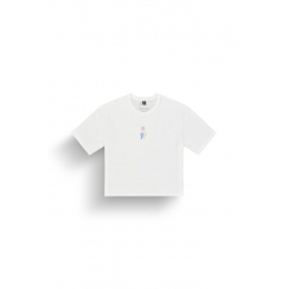 T-shirt Femme Keynee Long White