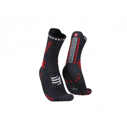 CHAUSSETTES PRO RACING V4.0 TRAIL BLACK / RED