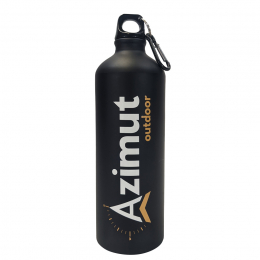 GOURDE ALUMINIUM 1L - NOIRE