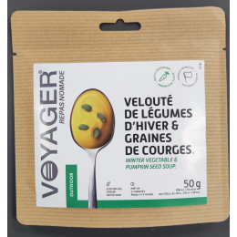 VELOUTE DE LEGUMES D'HIVER ET GRAINES DE COURGE