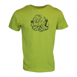 MEN T-SHIRT ASCENT GREEN