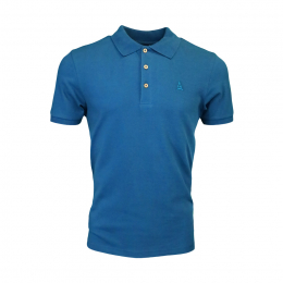 T-Shirt Lifestyle Polo Piqué Explore Blue