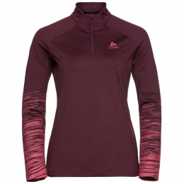Pull Femme Sesvenna Graphic Col 1/2 Zip Winetasting