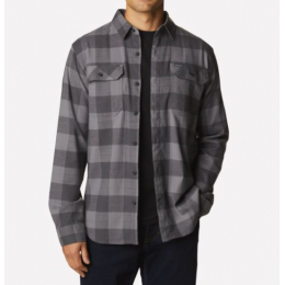 Chemise Flare Gun Stretch Flannel City Grey Twill