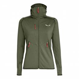 Veste Polaire Femme Agner Hybrid Durastretch  Dark Olive