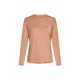 T-shirt Femme Long Merino 125 Cool-lite Sphere Iii Desert Sand