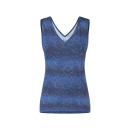 Debardeur Femme Fantasy Canotta Fantasia Bleu