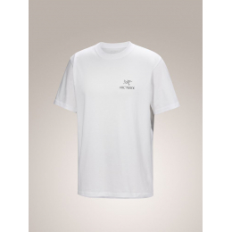 T-Shirt Kragg Sl Cotton Bird Word White Light Black