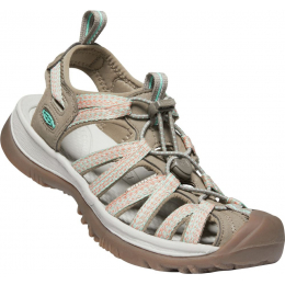 SANDALES FEMME WHISPER TAUPE/CORAL