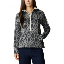 W Sweater Weather Hooded Chalk Blanket