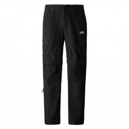 PANTALON CONVERTIBLE EXPLORATION REGULAR TAPERED BLACK