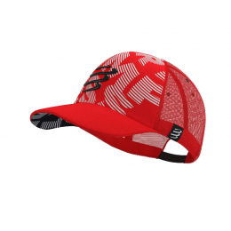 CASQUETTE TRUCKER RED / WHITE