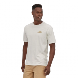 M's '73 Skyline Organic T-shirt Birch White - Tee Shirt Mc | Patagonia