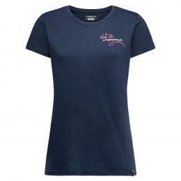 T-Shirt Femme Climb Flower Night Sky