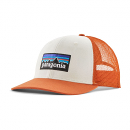 Casquette P-6 Logo Trucker White Redtail