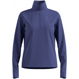 T-shirt 1/2 Zip Femme Essential Thermal Skipper Blue