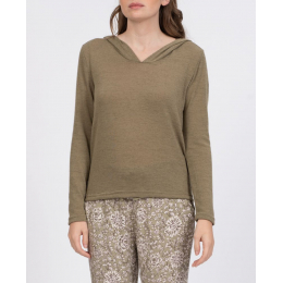 Pull Femme Delboz Kaki