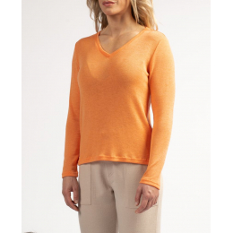 Pull Femme Diaz Orange