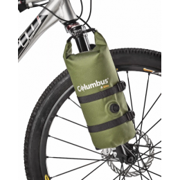 Sacoche Fourche Etanche 3l Kaki - Sacoches | Columbus