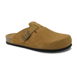 Chaussons Uma Suede Beige