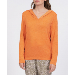 Pull Femme Delboz Orange