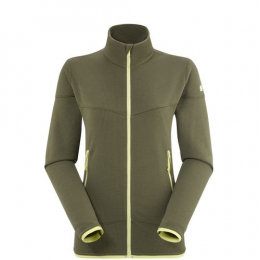 Polaire Track Light F-zip Femme Dark Bronze