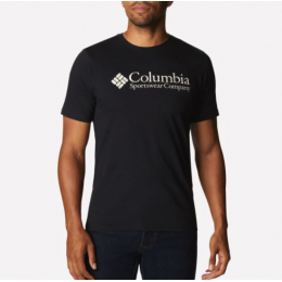 T-shirt Csc Basic Logo Short Sleeve Black Csc