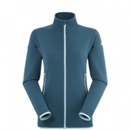 Polaire Track Light F-zip Femme Ink Blue