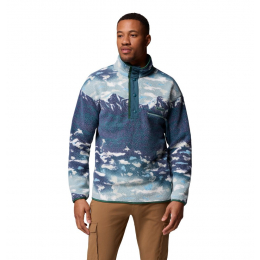 Polaire Helvetia II Printed Crushed Blue Sisters