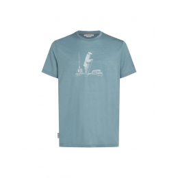 T-shirt Merino 150 Tech Lite Pol Paddle Blue Ash