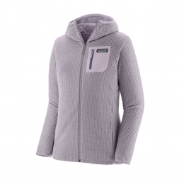 Polaire A Capuche R1 Air Full-zip Femme Foxglove Purple