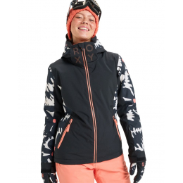 Veste Femme Free Jet True Black Big Flower