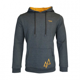 MEN HOODIE ASCENT DARK GREY