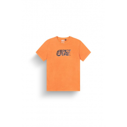 T-Shirt Basement Leo Washed Dusty Orange
